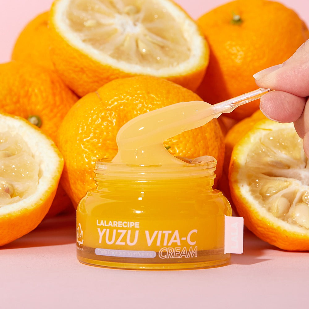 LALARECIPE YUZU VITA C CREAM LALARECIPE  DKshop