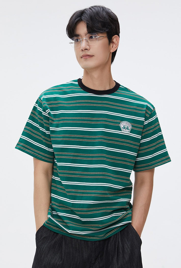 [SPAO X Harry Potter] STRIPED SHORT SLEEVE T-SHIRT ZEROBASEONE  DKshop