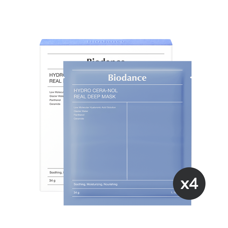BIODANCE Hydro Cera-Nol Real Deep Mask 4ea (34g*4) Biodance  DKshop