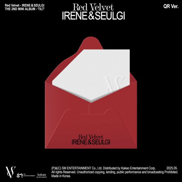 [PRE-ORDER] Red Velvet - IRENE & SEULGI - 2nd Mini Album TILT (QR Ver.) (Smart Album) Red Velvet  DKshop