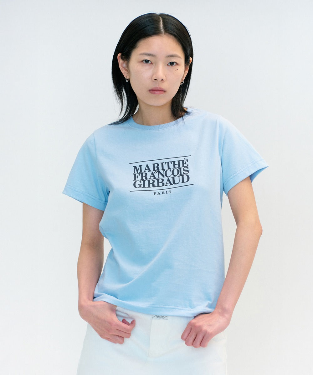 MARITHE FRANCOIS GIRBAUD W CLASSIC LOGO TEE
