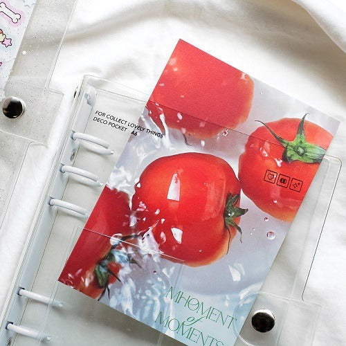 [Be on D] DECO POCKET A6 6RING BAIDER  PVC COVER Be on D  DKshop