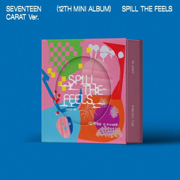 [PRE-ORDER] SEVENTEEN - 12th Mini Album SPILL THE FEELS (CARAT Ver.) (Random Ver.) | DKshop