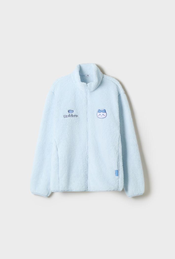 [SPAO × CHIIKAWA] Basic Fur Fleece Zip-Up Jacket (12/18~) SPAO  DKshop