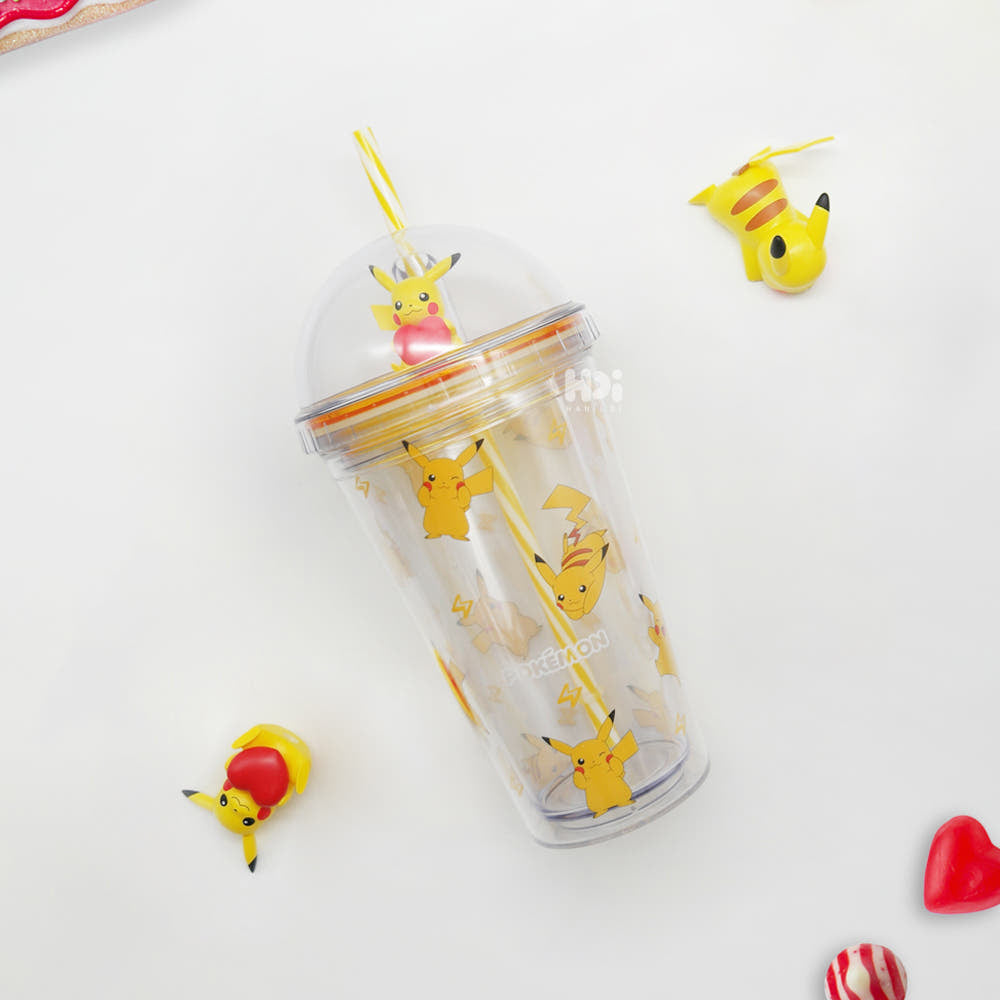 Pokemon Pikachu Figure Ice Heart Tumbler 475ml HANILDI  DKshop