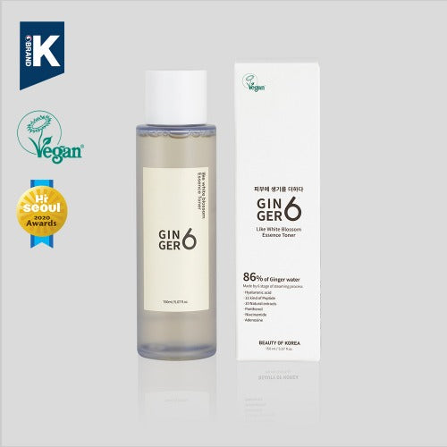 [Grip & Shop] GINGER6 Like white blossom Essence Toner | DKshop