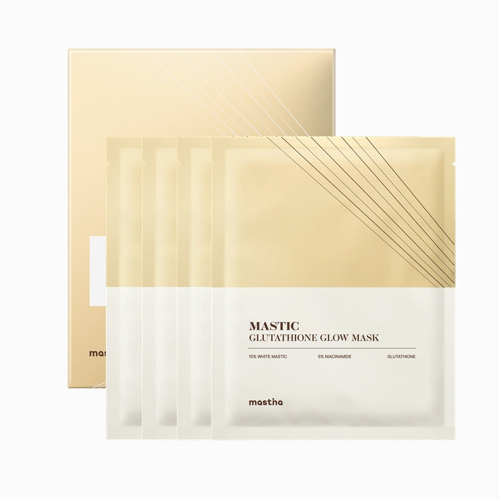 Mastic Mastic Glutathion Glow Mask (4sheet) Mastic  DKshop