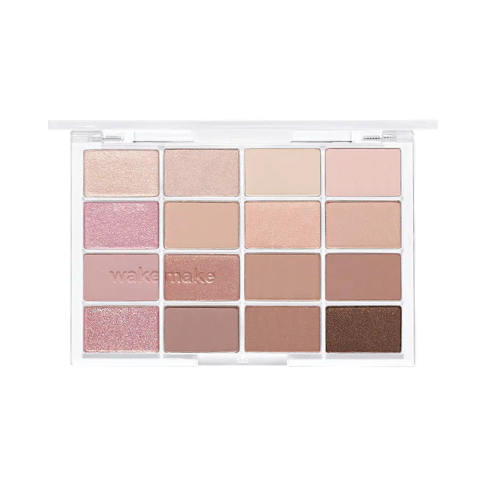 WAKEMAKE SOFT BLURRING EYE PALETTE (14 Colors) WAKEMAKE  DKshop