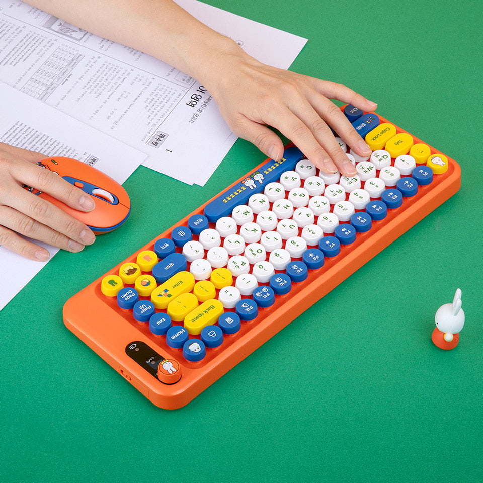 ROYCHE Miffy Wireless Multi-Pairing Keyboard & Mouse Combo ROYCHE  DKshop