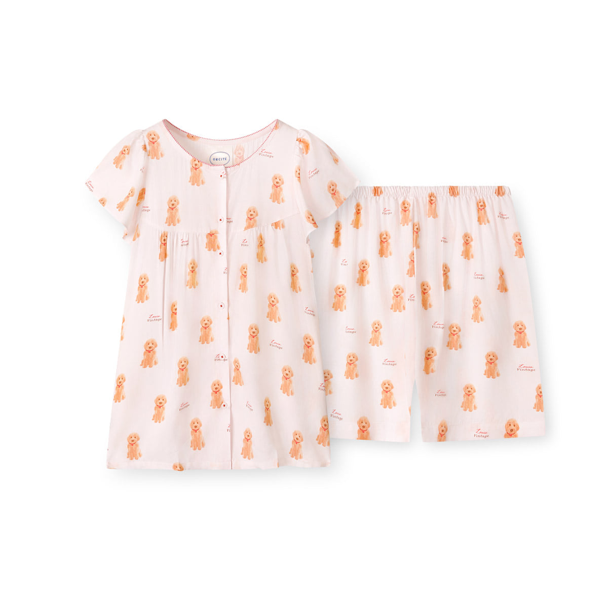 ORSITÉ F050 Summer Vintage Louis Short Sleeve Set ORSITÉ  DKshop