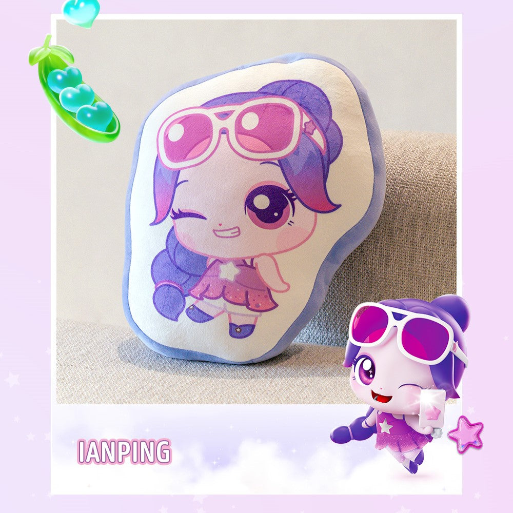 ROYCHE Hearts2Hearts X Teenieping Cushion BLACKPINK  DKshop