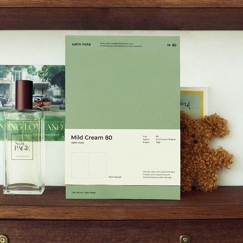 [Be on D] B6 Satin Notebook Mild Cream Be on D  DKshop