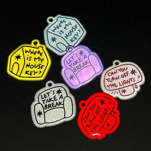 [Be on D] REFLECTOR KEYRING (OBJECT VER.) Be on D  DKshop