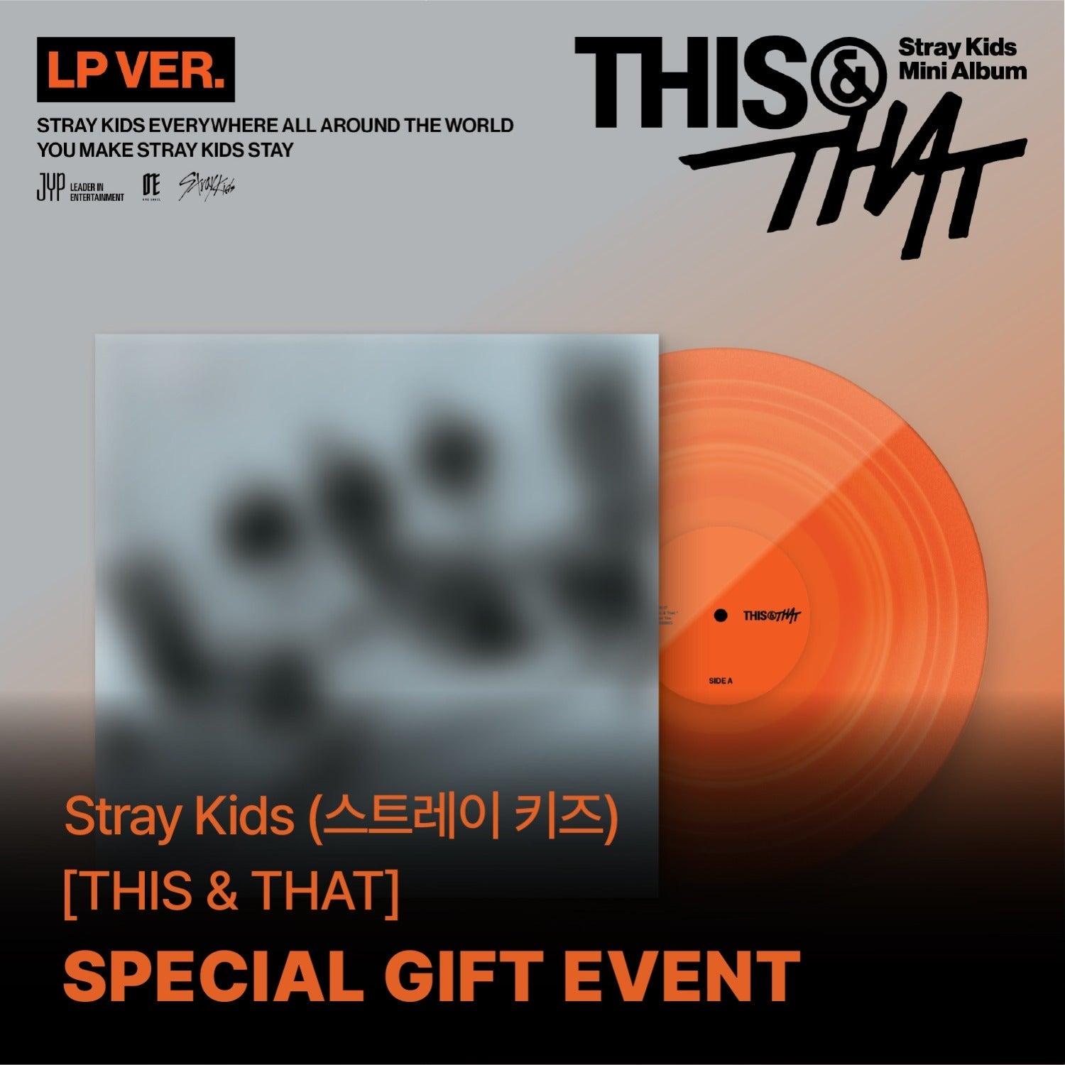 [PRE-ORDER] Stray Kids - 10th Mini Album THIS & THAT (LP VER.) Stray Kids  DKshop