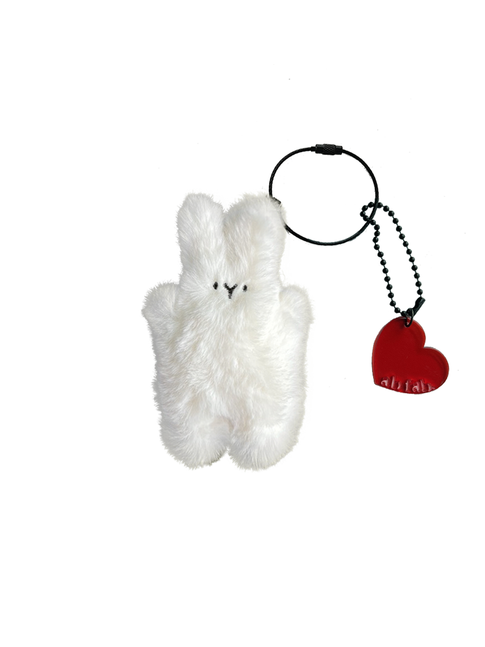 ab fab - HAPPY BUNNY KEYRING | DKshop