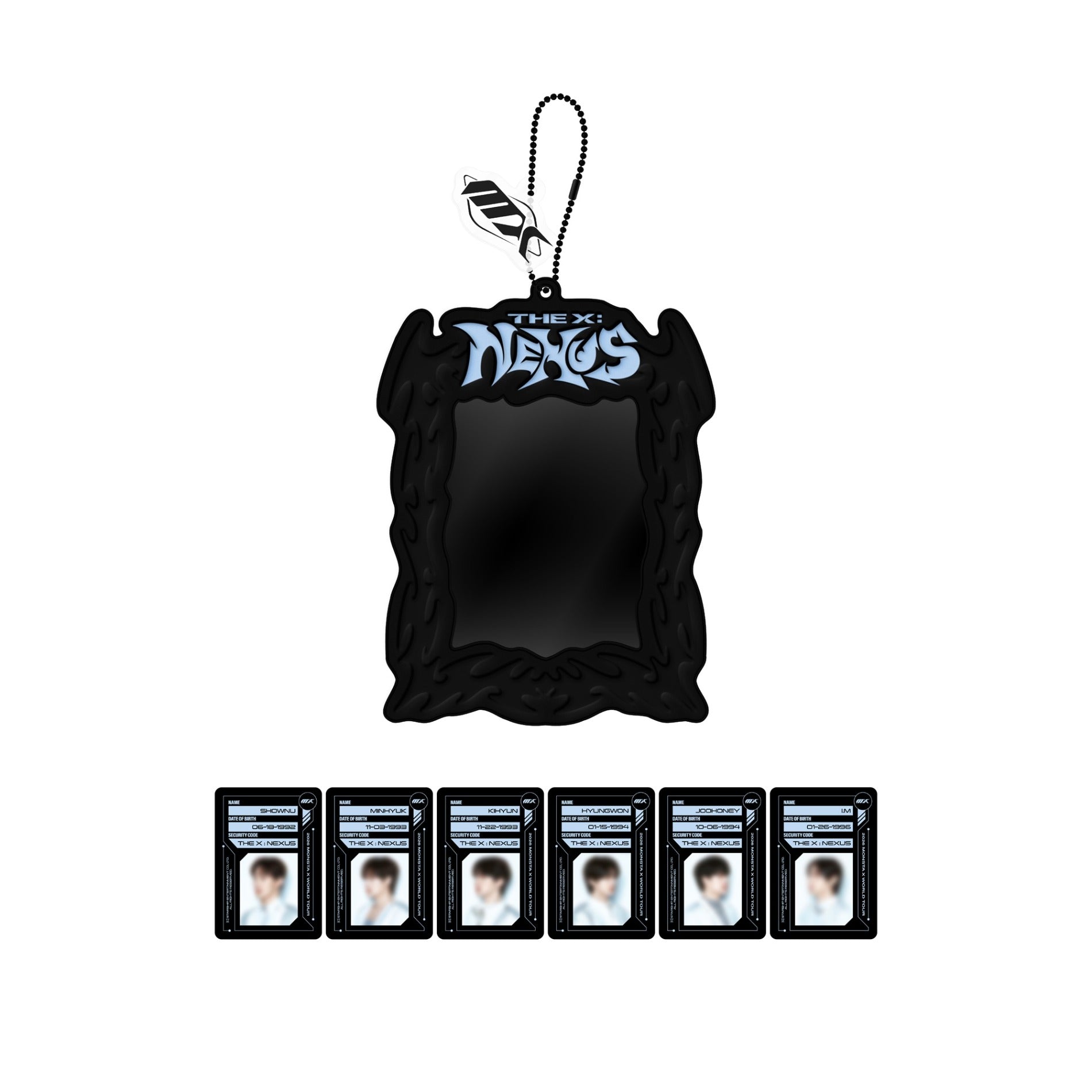 [PRE-ORDER] MONSTA X - [2026 WORLD TOUR THE X : NEXUS] PHOTOCARD HOLDER