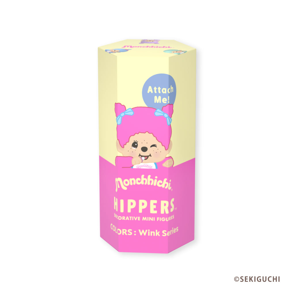 [Dreams Korea] Monchhichi Hippers Colors Wink (RANDOM) Monchhichi  DKshop