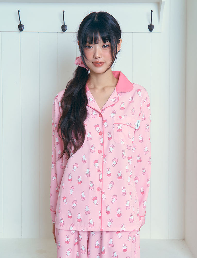 [Judy N X MIFFY] Miffy Dreamy Long Sleeve Pajama Set Judy N  DKshop