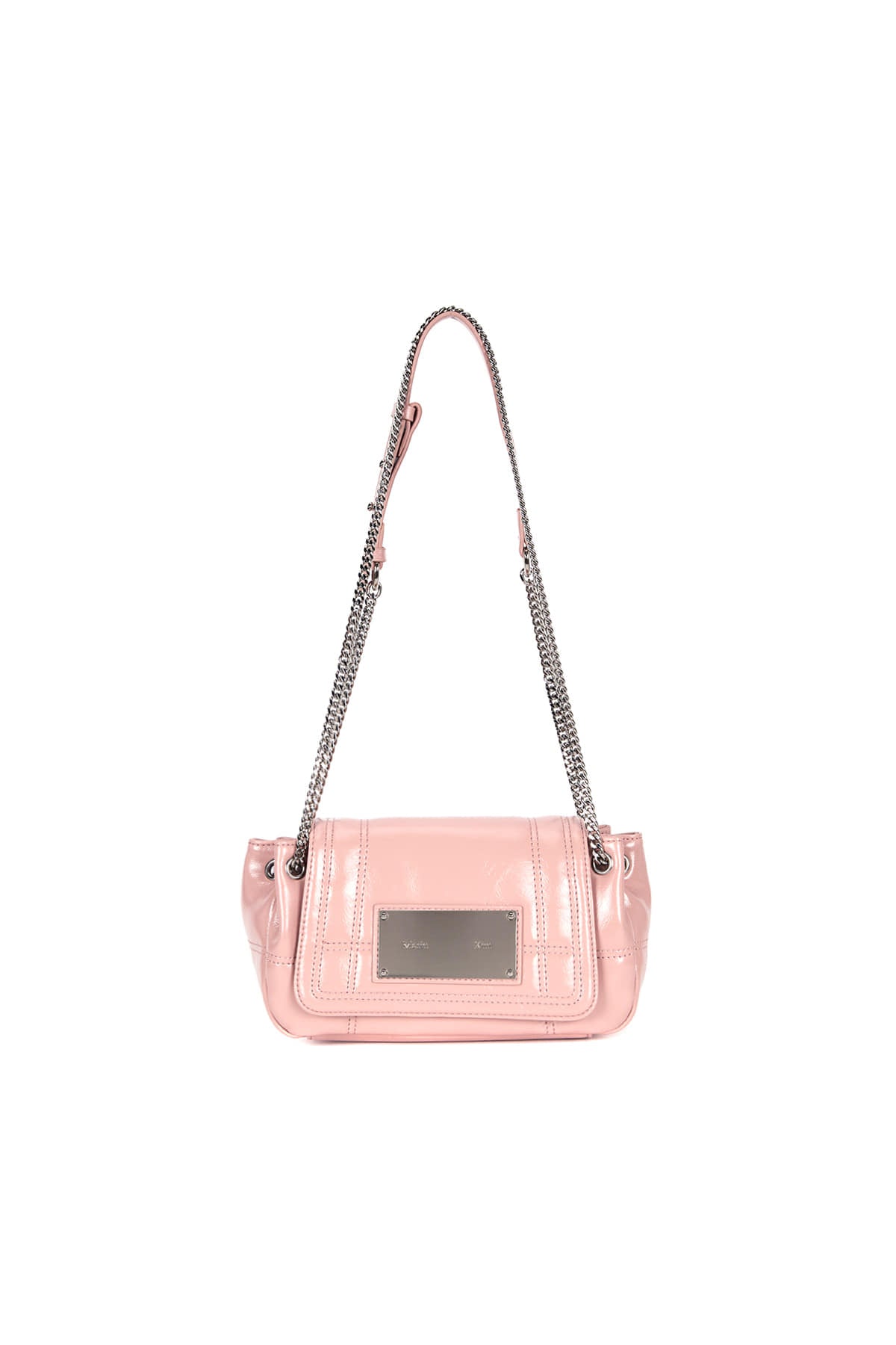 Matin Kim GLOSSY QUILTING SMALL CHAIN BAG