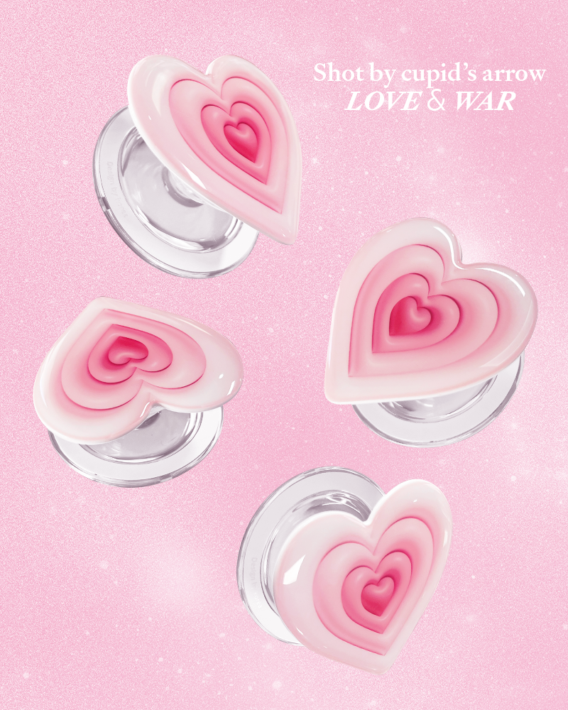 Love Epoxy MagSafe Grip Tok (Pink) BLOOMINGTALE  DKshop