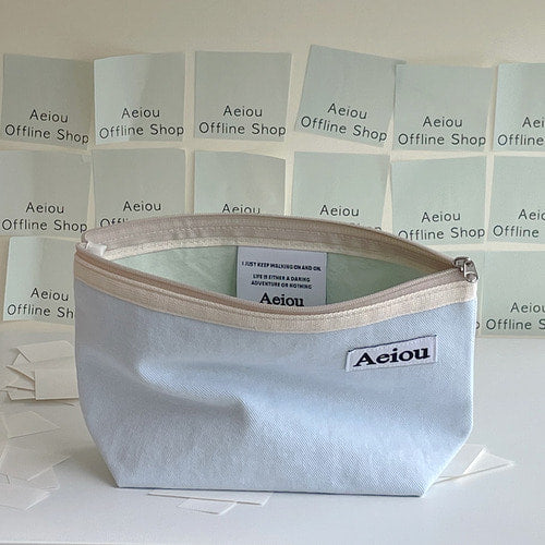 Aeiou Basic Pouch (L size) Aeiou  DKshop