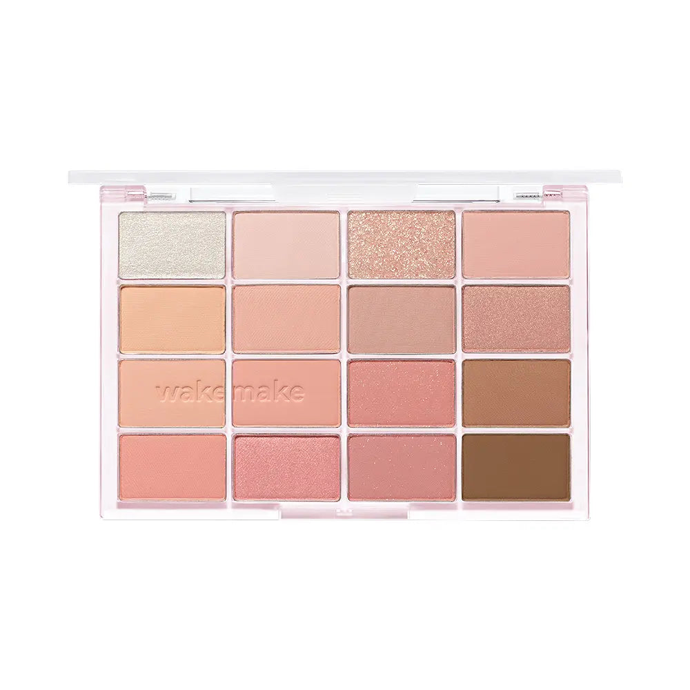 WAKEMAKE SOFT BLURRING EYE PALETTE (14 Colors) WAKEMAKE  DKshop
