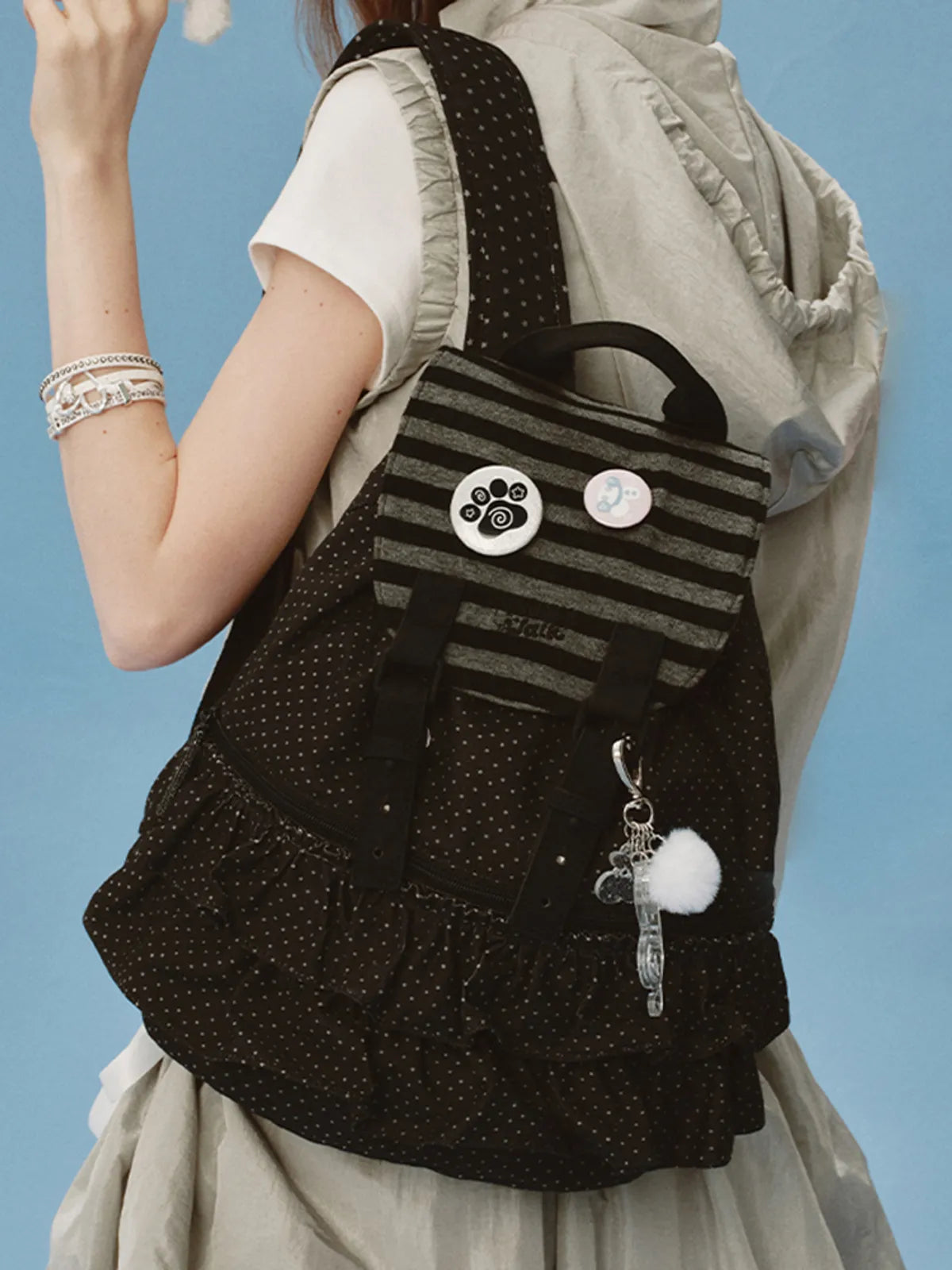 VANWALK Shirred Mini Backpack VANWALK  DKshop