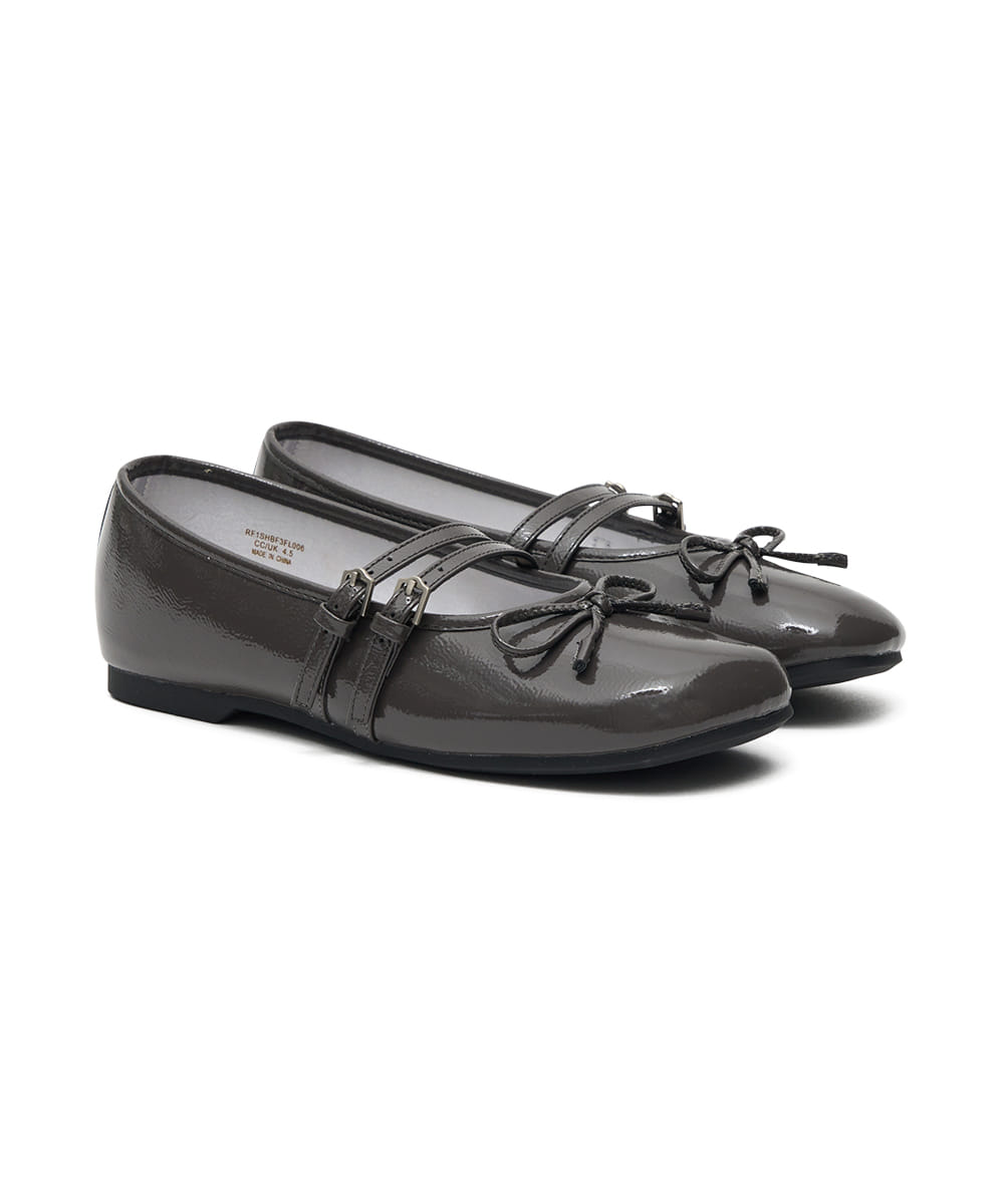 Rockfish Weatherwear SQUARE TOE TWO STRAP MARYJANES (ENAMEL) Rockfish Weatherwear  DKshop