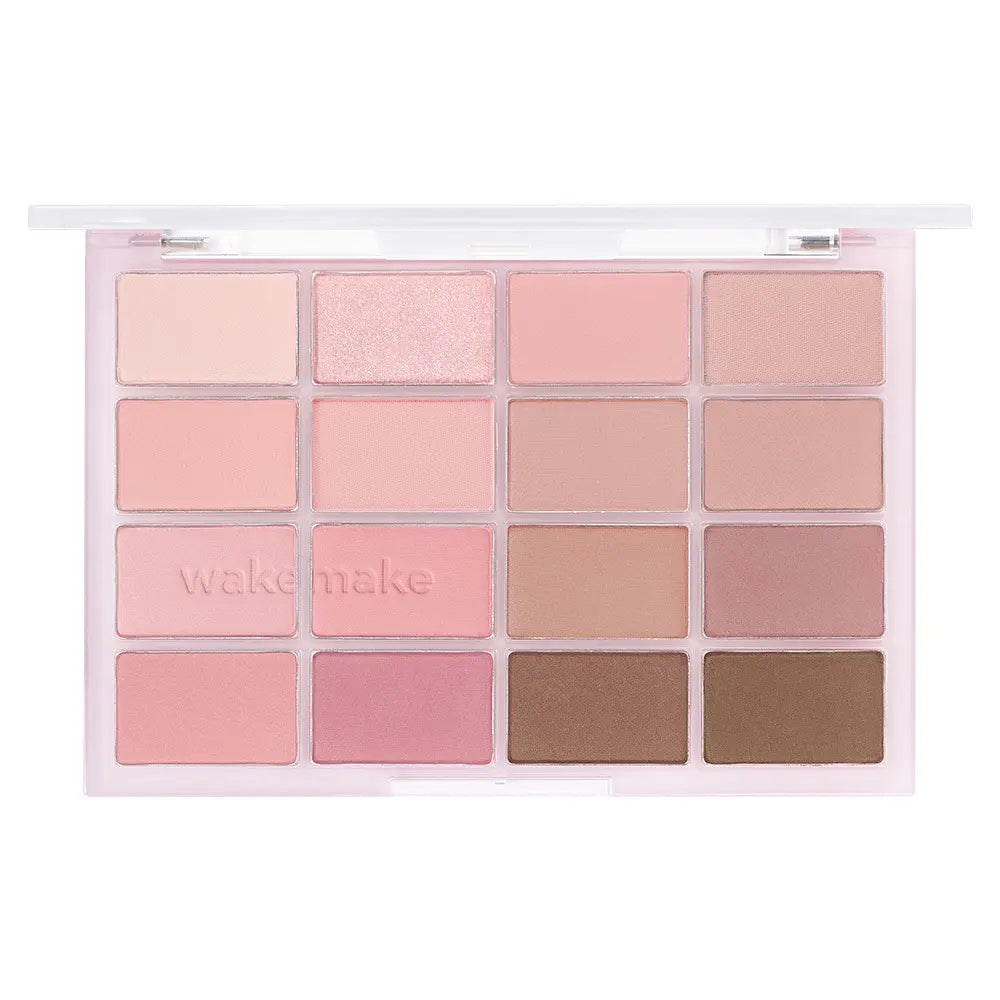 WAKEMAKE SOFT BLURRING EYE PALETTE (14 Colors) WAKEMAKE  DKshop