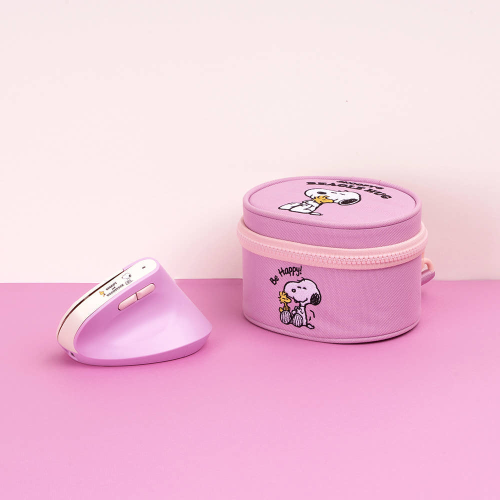 ROYCHE Peanuts Snoopy Wireless Noise-Free Vertical Mouse ROYCHE  DKshop