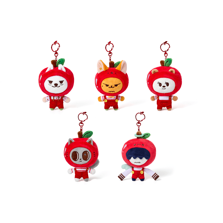 [PRE-ORDER] TOMORROW X TOGETHER - [Hey! APPUL] PPULBATU Plush Keyring (Apple Ver.) TOMORROW X TOGETHER  DKshop