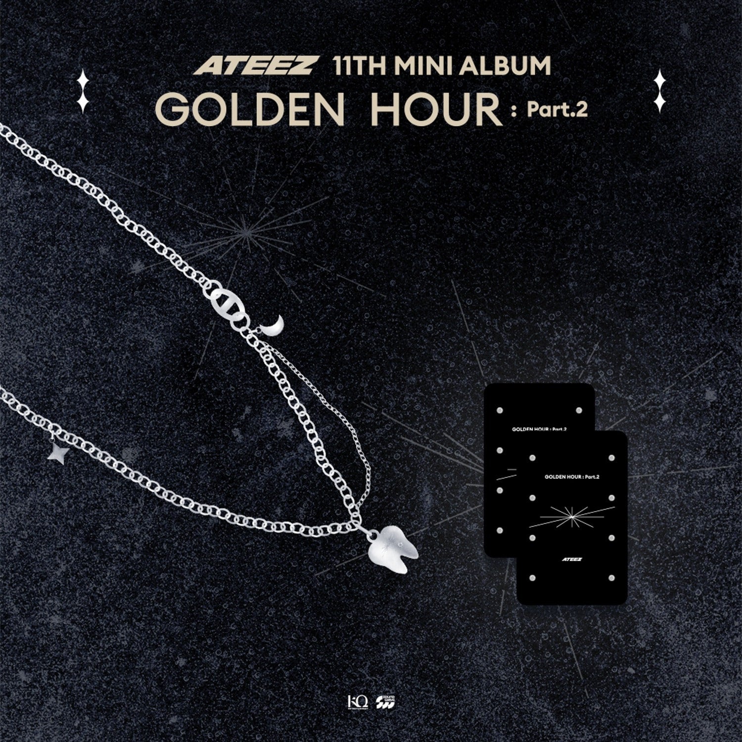 [PRE-ORDER] ATEEZ - GOLDEN HOUR : Part.2 POP-UP OFFICIAL MD (NECKLACE)