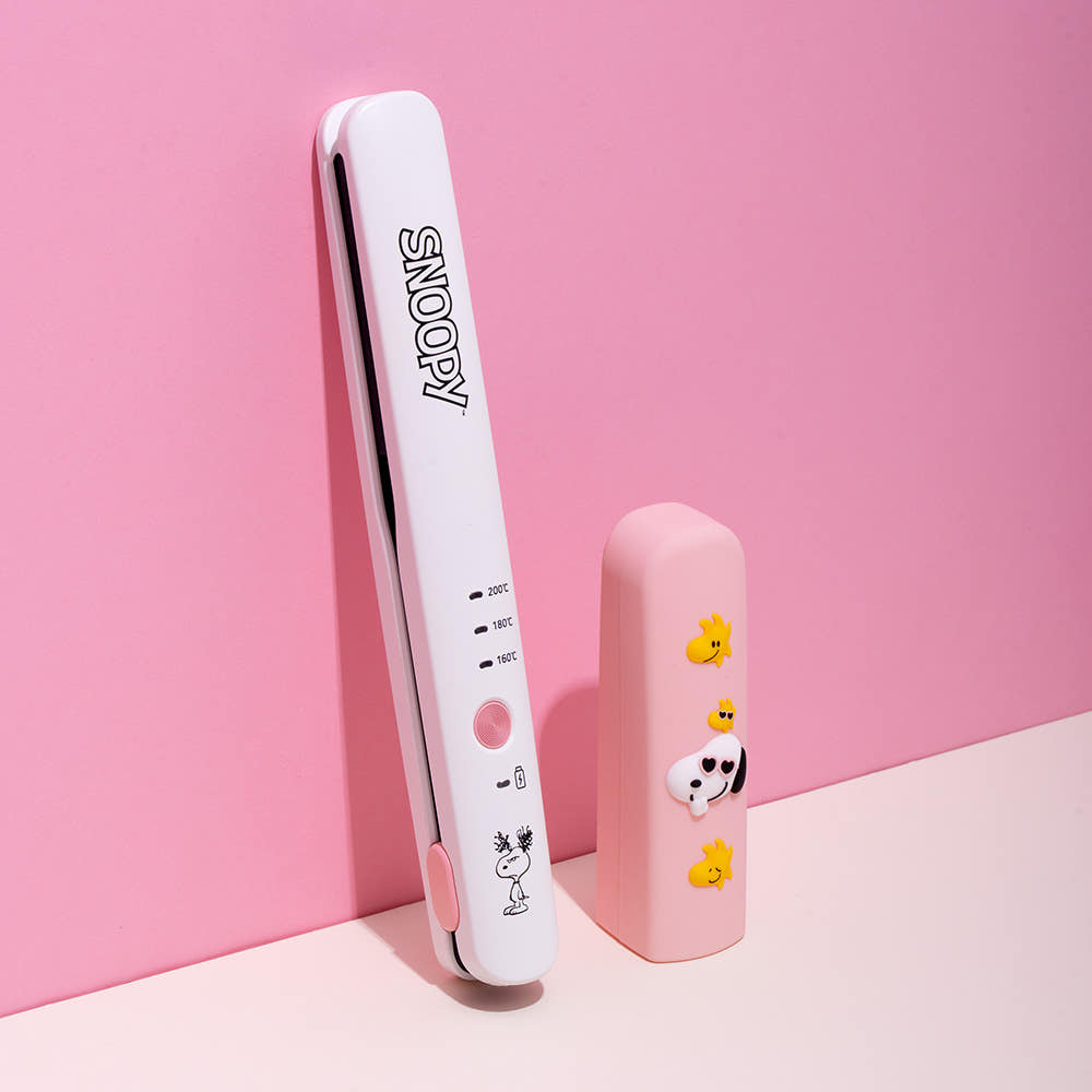 ROYCHE Peanuts Snoopy Wireless Mini Flat Iron ROYCHE  DKshop