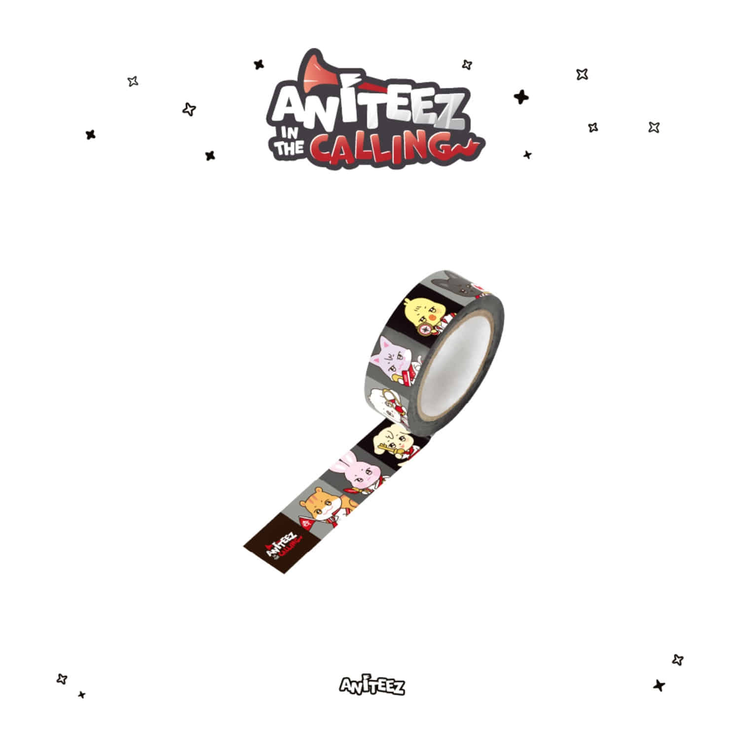 [PRE-ORDER] ATEEZ - [ANITEEZ IN THE CALLING] MASKING TAPE ATEEZ  DKshop