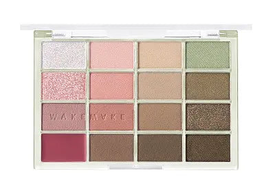 WAKEMAKE SOFT BLURRING EYE PALETTE (14 Colors) WAKEMAKE  DKshop