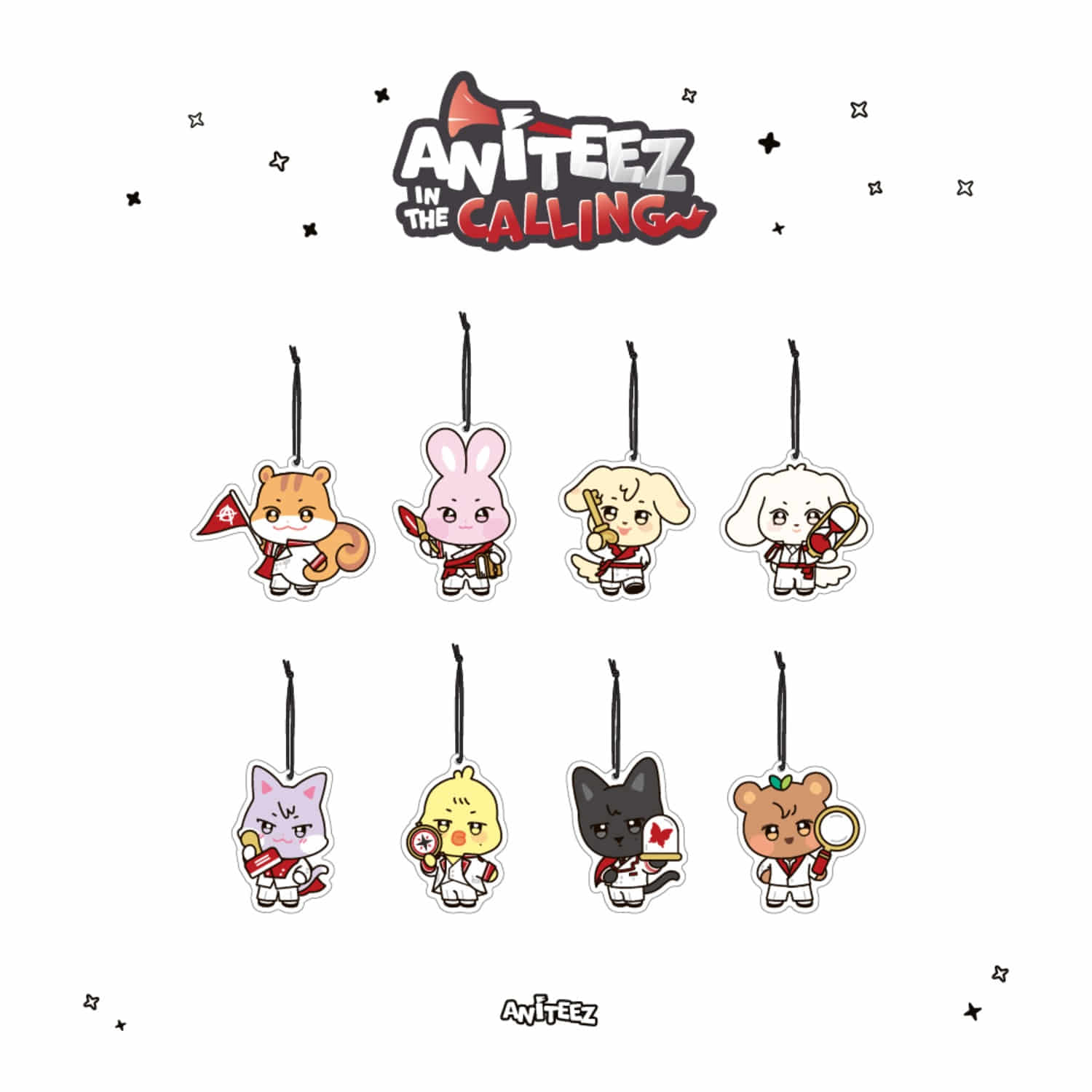 [PRE-ORDER] ATEEZ - [ANITEEZ IN THE CALLING] SCENTED PAPER ATEEZ  DKshop