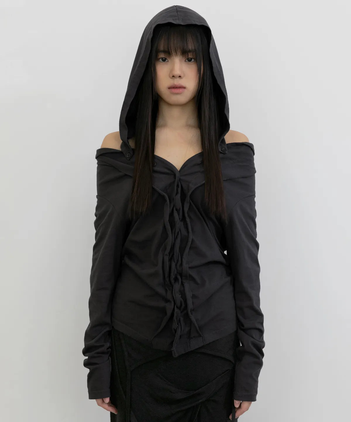 FLARE UP Braided Cardigan 2 colors FLARE UP  DKshop
