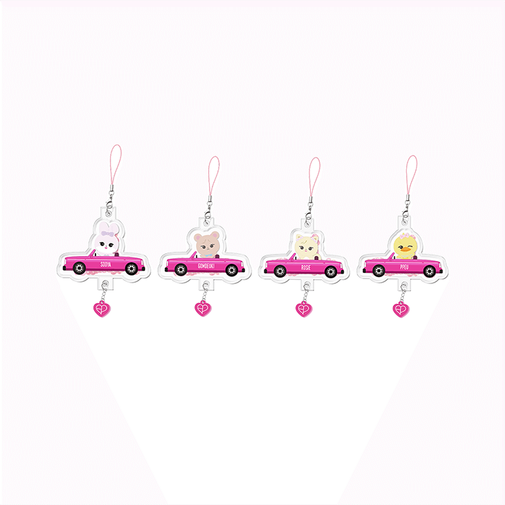 BLACKPINK - [JUMP POP-UP] BLACKPINK CHARACTER AIRTUBE KEYRING BLACKPINK  DKshop