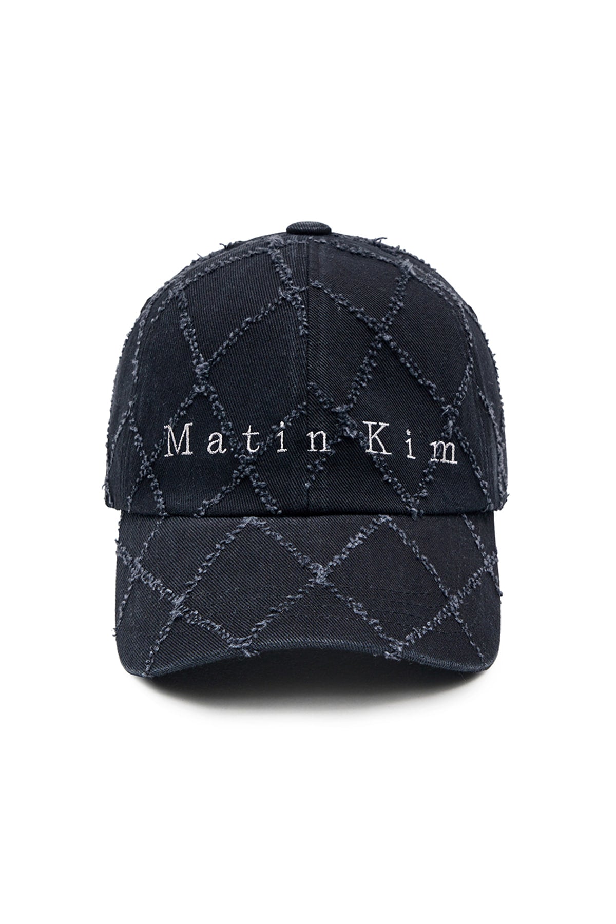 Matin Kim MATIN TYPO QUILTED BALL CAP Matin Kim  DKshop