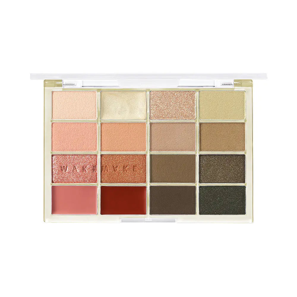 WAKEMAKE SOFT BLURRING EYE PALETTE (14 Colors) WAKEMAKE  DKshop