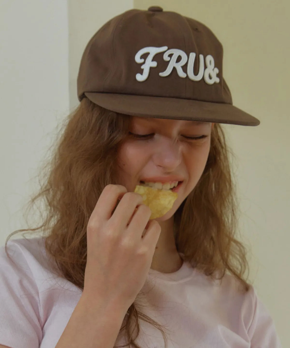 fru& FRU& STITCH LOGO CAP (BTS V Wear)