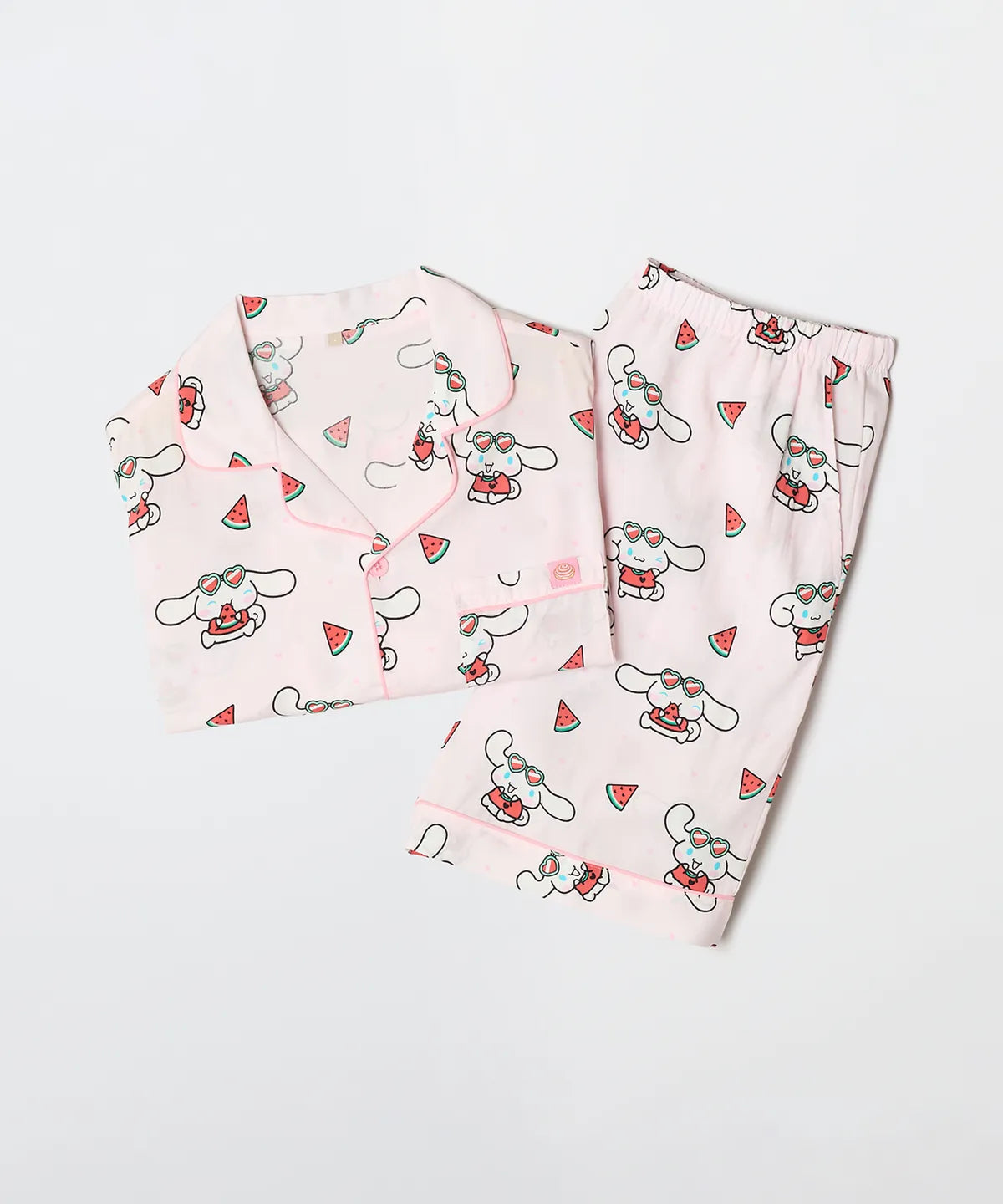 [SPAO X Sanrio] Half Sleeve Pajama Set SPAO  DKshop