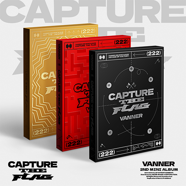 VANNER - 2nd Mini Album CAPTURE THE FLAG (SET Ver.)