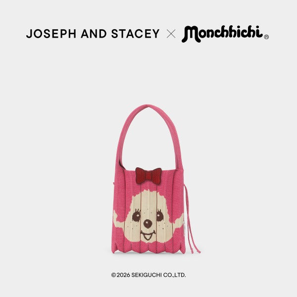 [JOSEPH AND STACEY X  monchhichi] Lucky Pleats Knit Small Starry Monchhichi Boy JOSEPH AND STACEY  DKshop