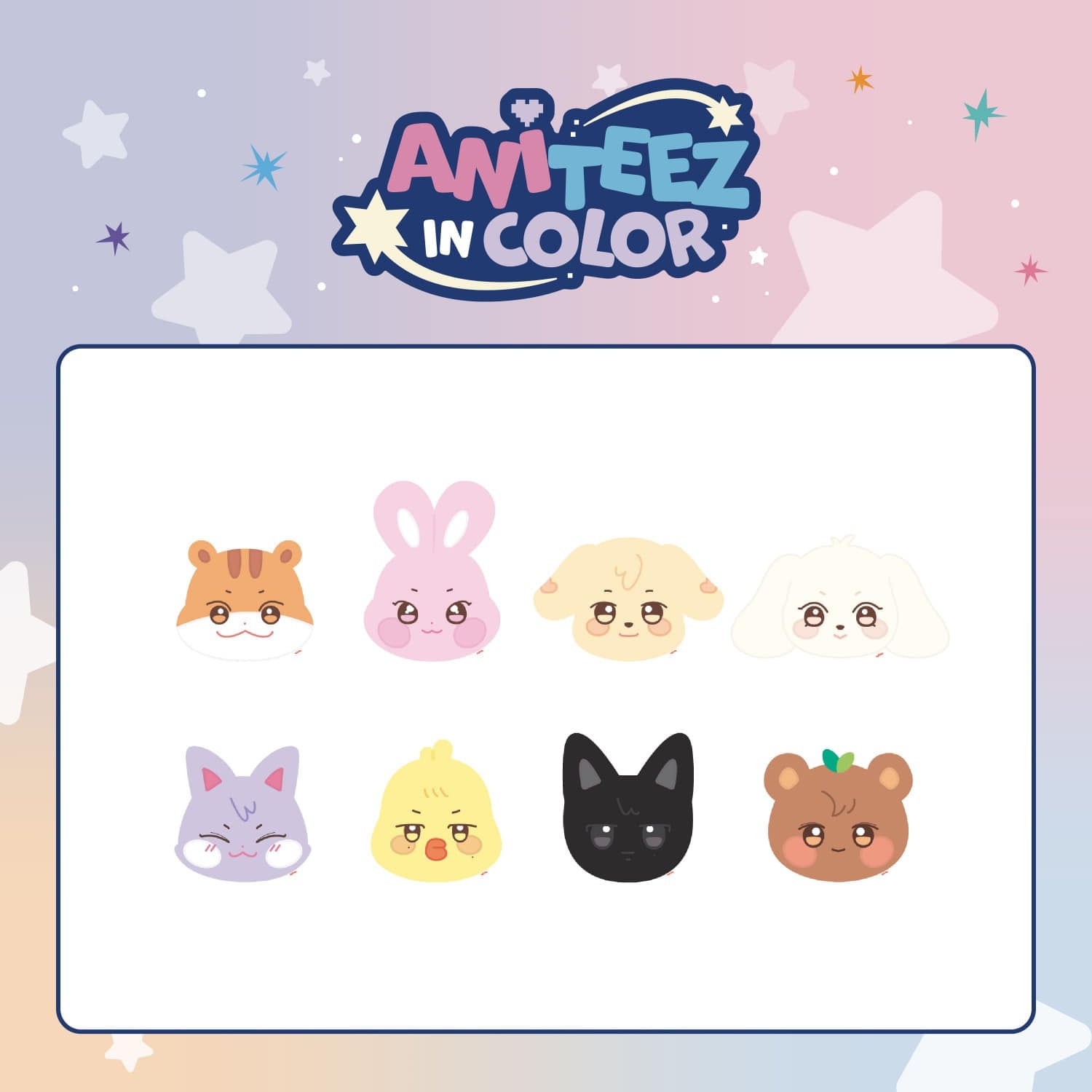 [PRE-ORDER] ATEEZ - [ANITEEZ IN COLOR] ANITEEZ PLUSH CUSHION ATEEZ  DKshop