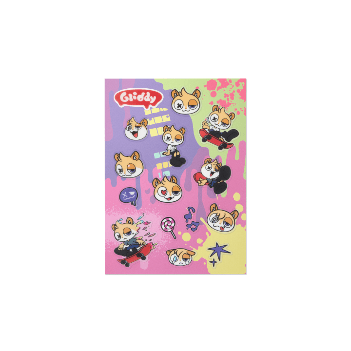 EVAN - Gliddy Sticker Set EVAN  DKshop