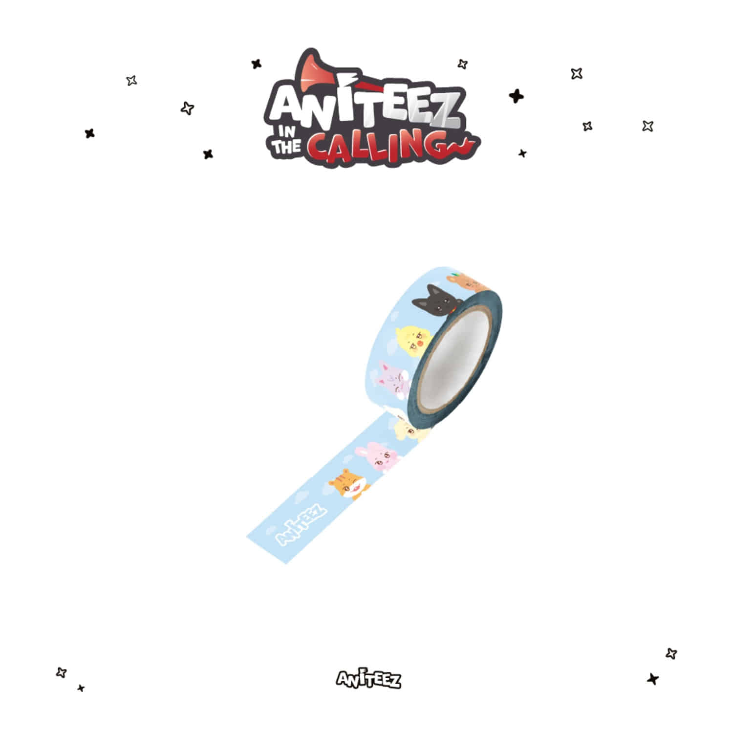 [PRE-ORDER] ATEEZ - [ANITEEZ IN THE CALLING] MASKING TAPE ATEEZ  DKshop