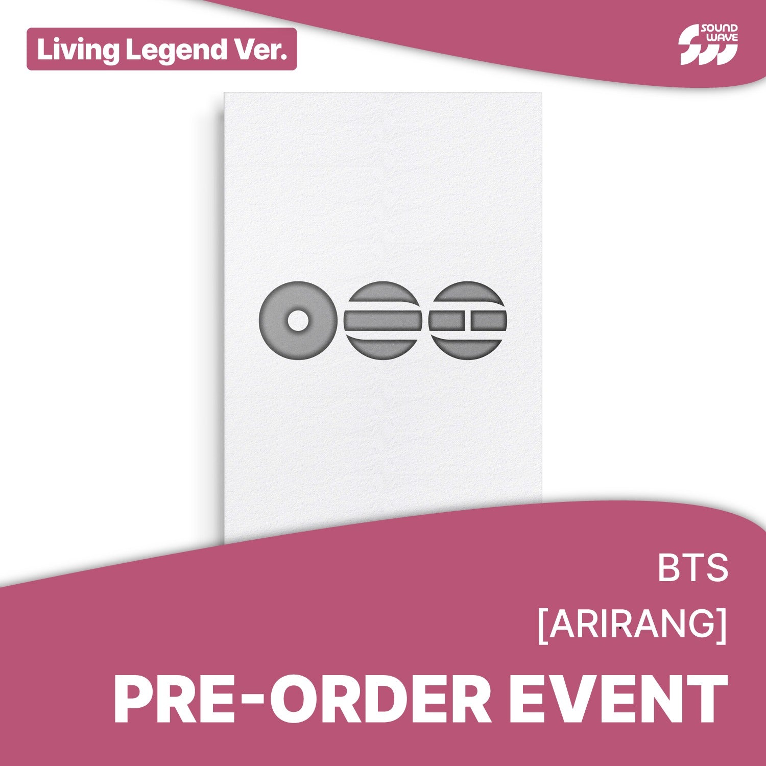 [PRE-ORDER] [SOUNDWAVE POB] BTS - 5th Album ARIRANG (Living Legend Ver.) BTS  DKshop