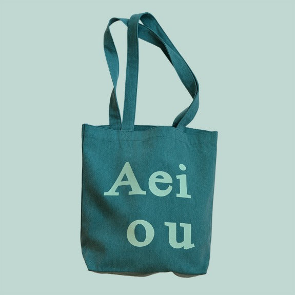 Aeiou Logo Bag (Cotton 100%) Dinosaur Aeiou  DKshop