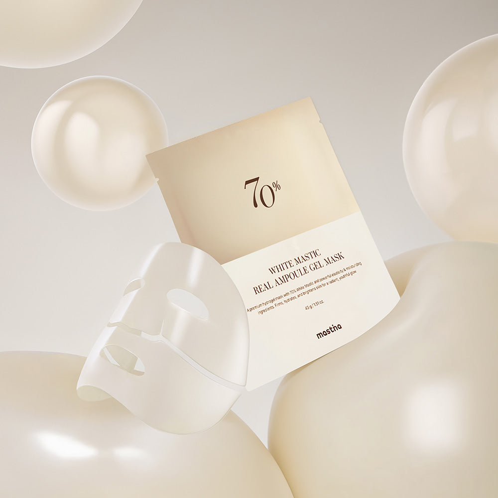 Mastic White Mastic Real Ampoule Gel Mask (4sheet) Mastic  DKshop
